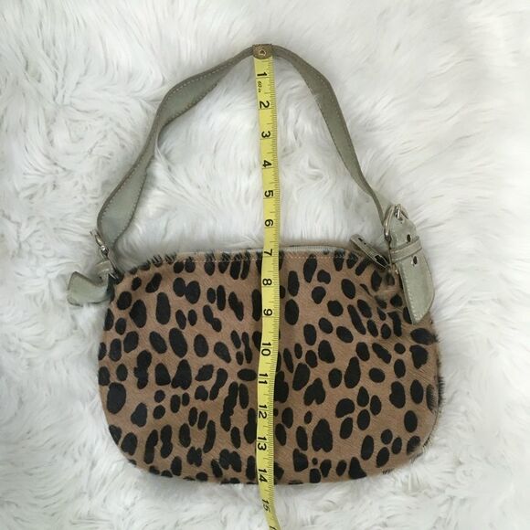 Cecconi Piero leopard print calf hair handbag - Picture 11 of 11